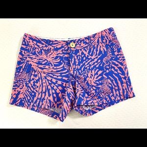 Lilly Pulitzer Callahan Short Zebra Print size 8